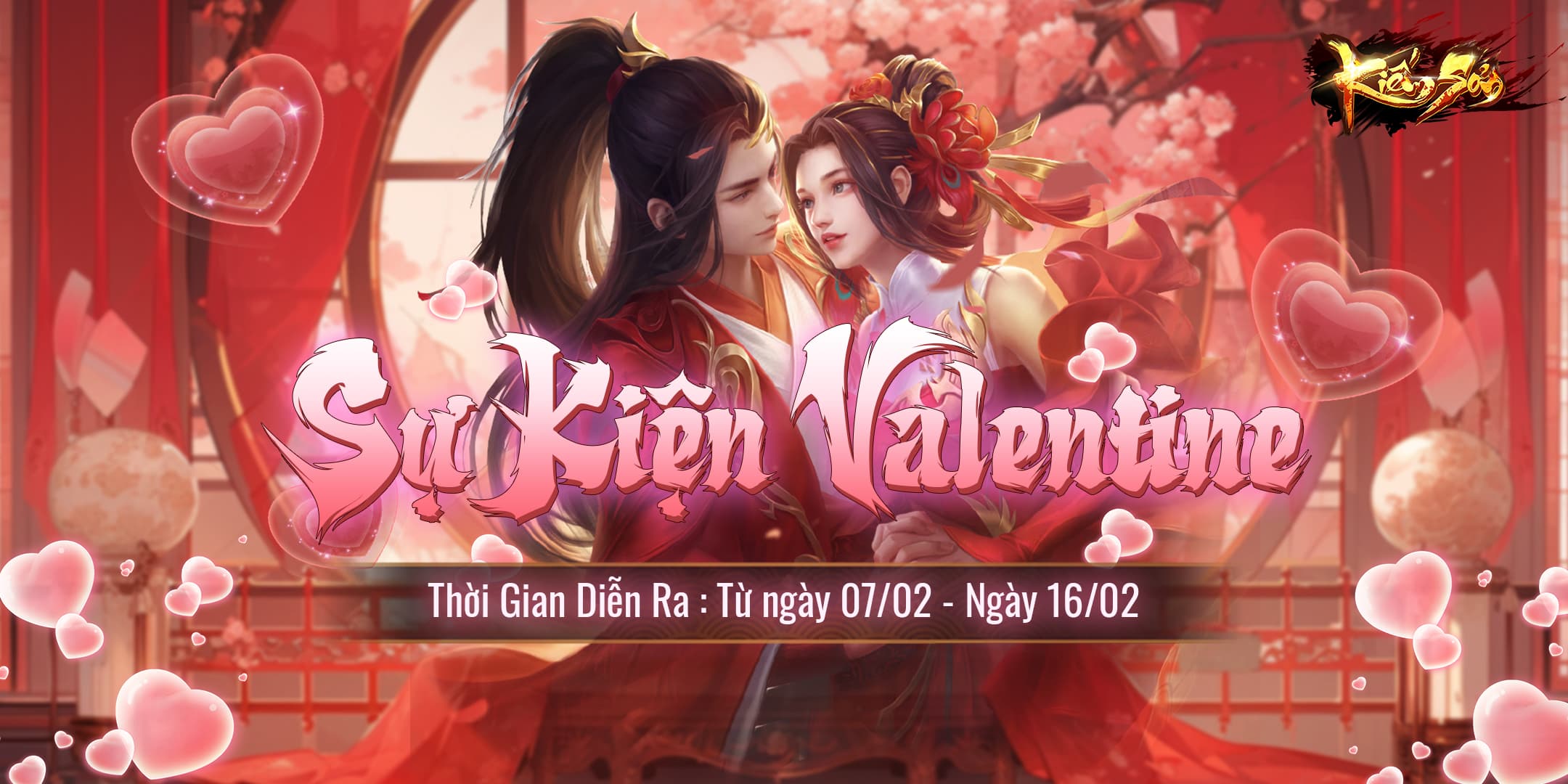 [KIẾM SƠN MOBILE] SỰ KIỆN VALENTINE – KẾT DUYÊN NHẬN QUÀ 