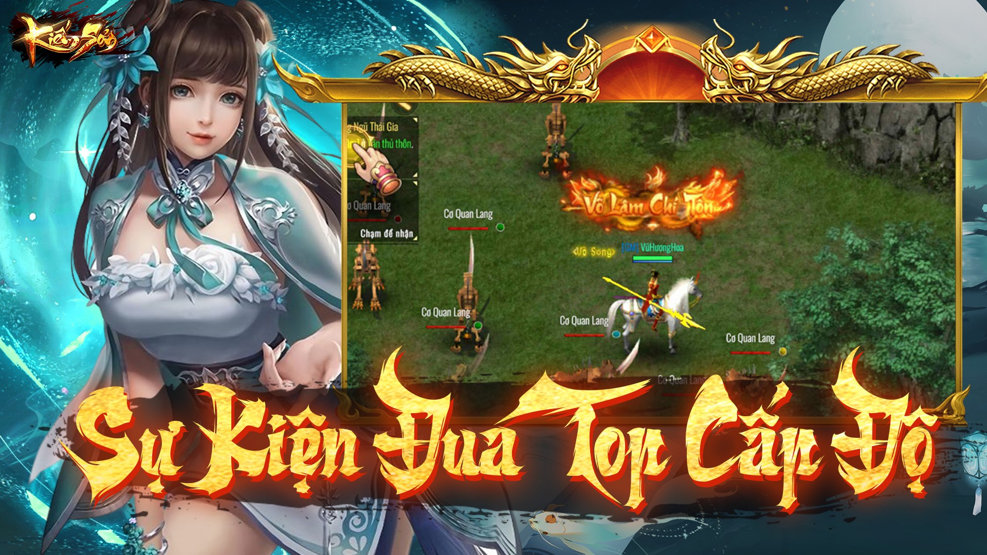 [SERVER VĨNH LẠC TRẤN] SỰ KIỆN MỚI ĐUA TOP CẤP ĐỘ TUẦN 