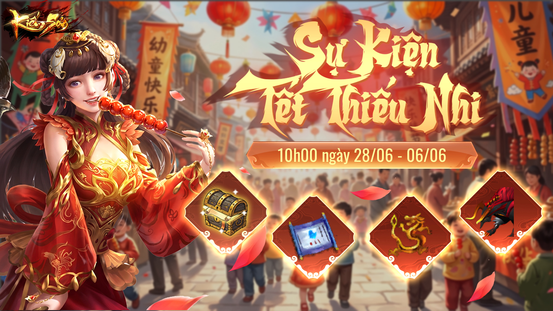 [KIẾM SƠN MOBILE] SỰ KIỆN TẾT THIẾU NHI